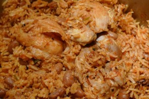 salsa-chicken-rice-and-beans